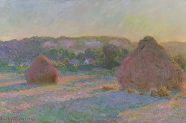 Tableau Meules (fin d'été), Monet