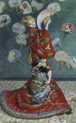 La Japonaise (Camille Monet in Japanese Costume)